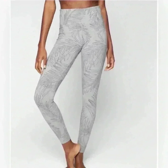 ATHLETA TROPIC ORGANIC COTTON BE PRESENT TIGHT - Picture 1 of 9